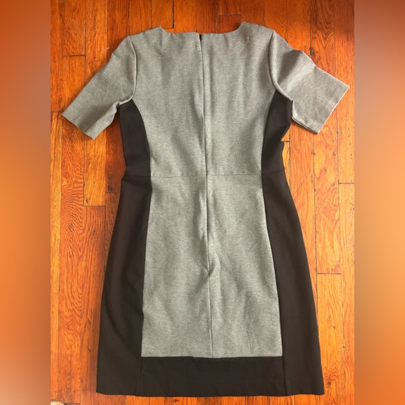 J. Crew Gray and Black Dress Womens size 6 - Picture 2 of 4